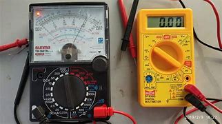 Image result for What Is Analog Multimeter