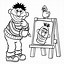 Image result for Bert Coloring Pages