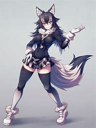 Image result for Anime Wolf Girl Body