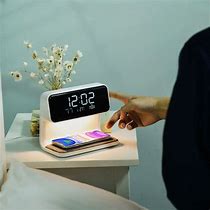 Image result for I-73 Wireless Phone Charger Clock