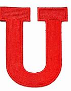 Image result for Letter U in Red