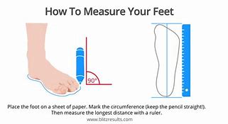 Image result for How to Measure a Child's Foot