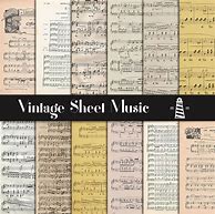 Image result for Vintage Sheet Music Paper