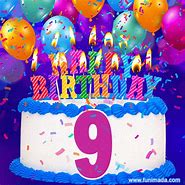 Image result for Balloons for 9th Birthday