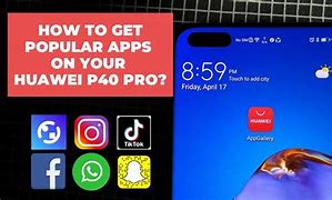 Image result for Huawei P-40 Apps