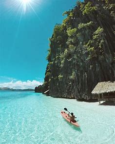 Banol Beach, Coron, Palawan. 🚣🏼‍♀️ | Philippines beaches, Philippines ...