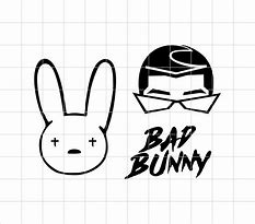 Image result for Bad Bunny Cricut