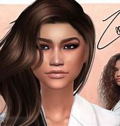 Image result for Zendaya Sims 4