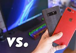 Image result for Galaxy Note 8 vs iPhone 7 Camera Test