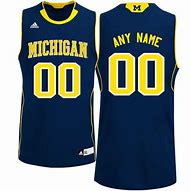 Image result for Michigan Basketball Jersey