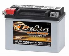 Image result for Deka Motorcycle Battery