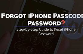 Image result for How to Reset iPhone Password