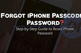 Image result for Reset iPhone Forgot Password