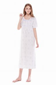 Image result for Lightweight Cotton Nightgowns