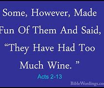Image result for Acts 2 5 13