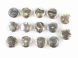 Image result for Silver Button Design