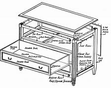 Image result for Hidden Drawers in Furniture