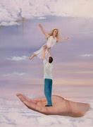 Image result for Painting of a Young Woman Lifted to Heaven