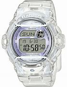 Image result for Baby-G Watch Clear