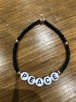 Image result for Bead Bracelets with Words