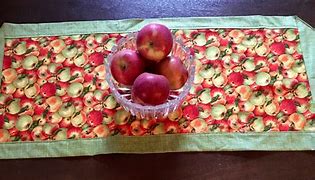Image result for apples table runners