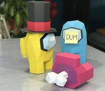 Image result for Among Us Papercraft Printables