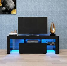 Image result for Black TV Stand