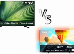 Image result for Sony vs Philips TV