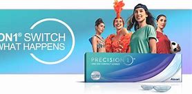 Image result for Precision 1 Contact Lenses Ad