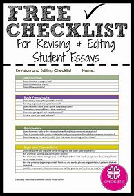 Image result for English Revision Checklist