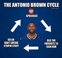 Image result for 2019 NFL Season Antonio Brown Meme
