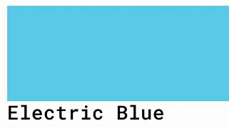 Image result for Electric Blue Color