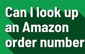 Image result for Amazon Order Number