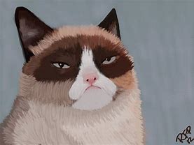 Image result for Grumpy Cat Fan Art