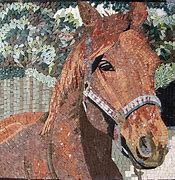Image result for Horse Mosaic Artwork
