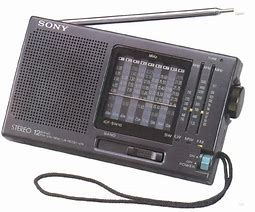 Image result for Sony Vintage Portable Shortwave Radio