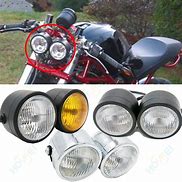 Image result for Motorcycle Twin Headlights