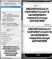 Image result for iPhone Ad Font