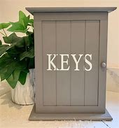 Image result for Wooden Key Storage Cabinet