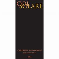 Image result for Col Solare Cabernet Sauvignon