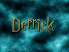 Image result for Derrick Name Wallpaper