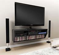 Image result for Cabinet to Go Under Wall Mounted TV