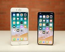 Image result for iPhone X Silver vs iPhone 8