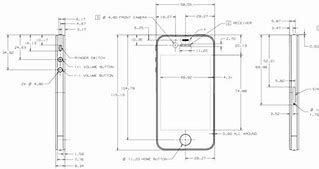 Image result for iPhone 7 CAD Drawing