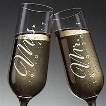 Image result for Personalized Champagne Flutes Cricut