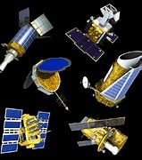 Image result for Satellites in a Row