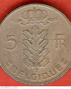 Image result for Belgique 5 Coin