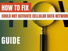 Image result for Activate Cellular Data