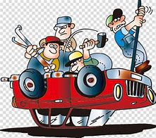 Image result for Busy Mechanic Cartoon