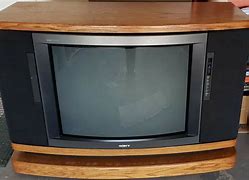 Image result for Old Wood CRT TV